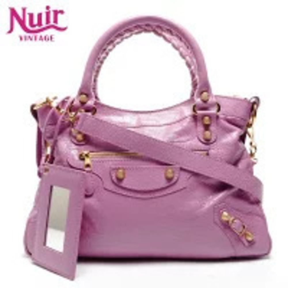Balenciaga Pink Handbag The Town - Picture 2 of 13